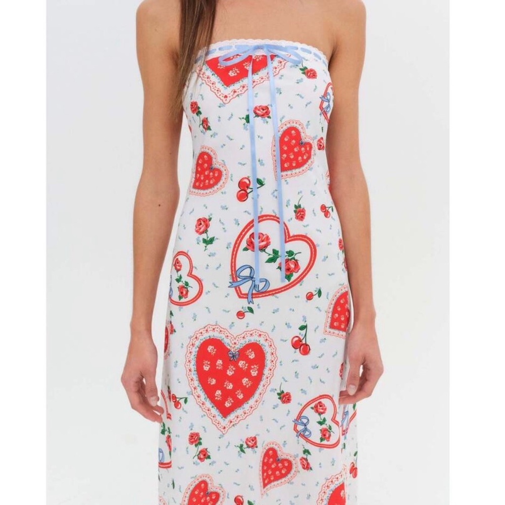 DAISY MAE MIDI DRESS - FOR LOVE AND LEMONS 🍋❤️‍🔥